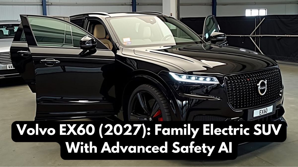 Volvo EX60 (2027): Family Electric SUV With Advanced Safety AI