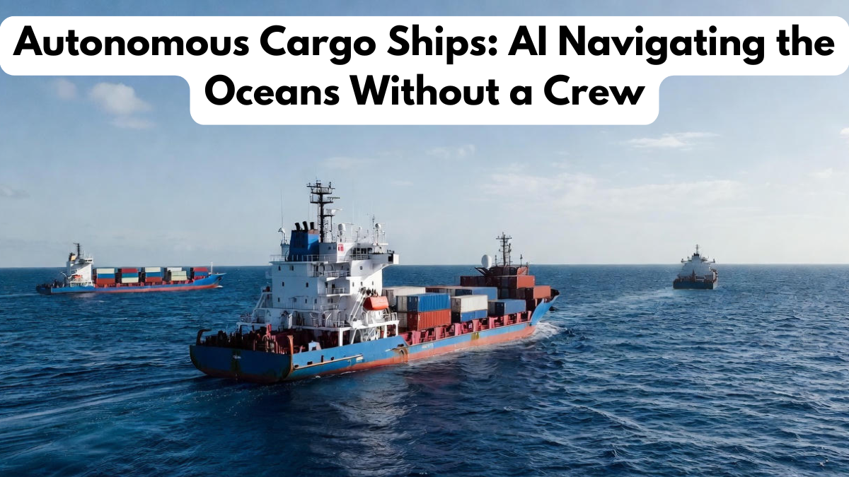 Autonomous Cargo Ships: AI Navigating the Oceans Without a Crew