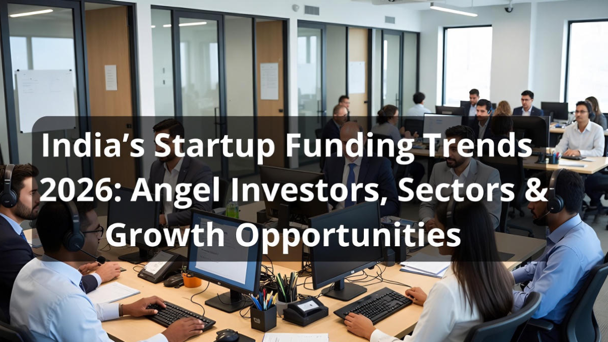 India’s Startup Funding Trends 2026: Angel Investors, Sectors & Growth Opportunities