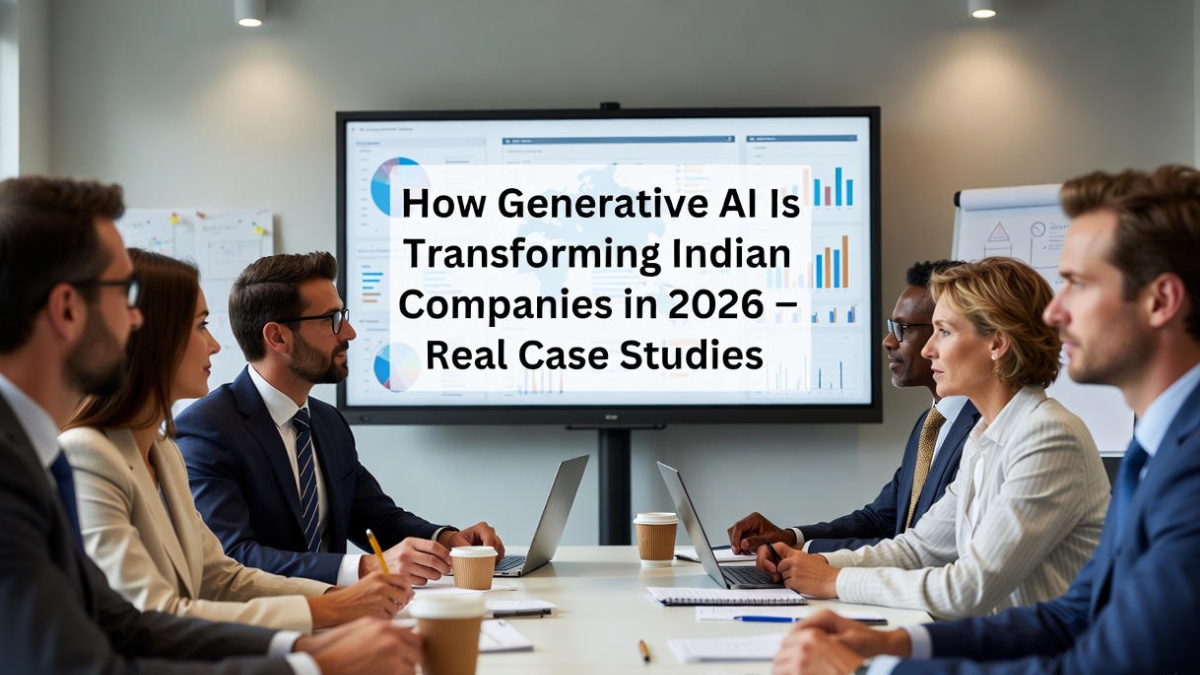 How Generative AI Is Transforming Indian Companies in 2026 – Real Case Studies