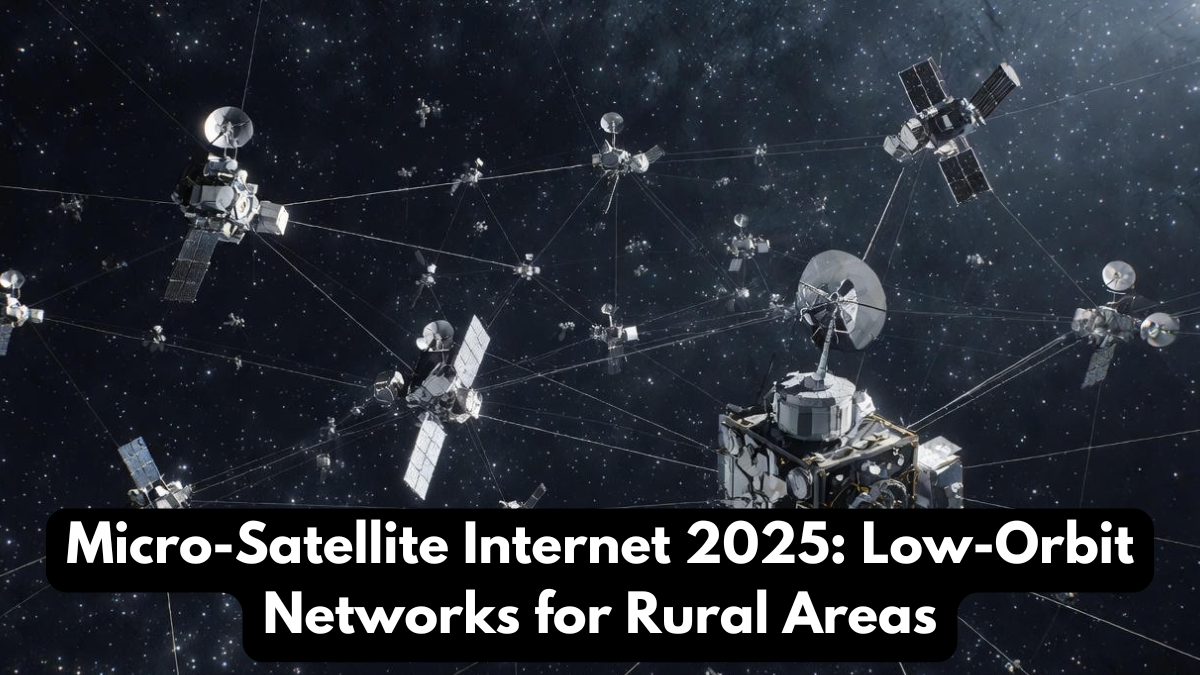 Micro-Satellite Internet 2025: Low-Orbit Networks for Rural Areas