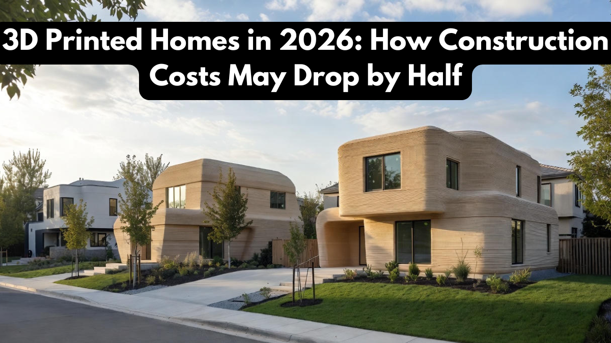 3D Printed Homes in 2026: How Construction Costs May Drop by Half