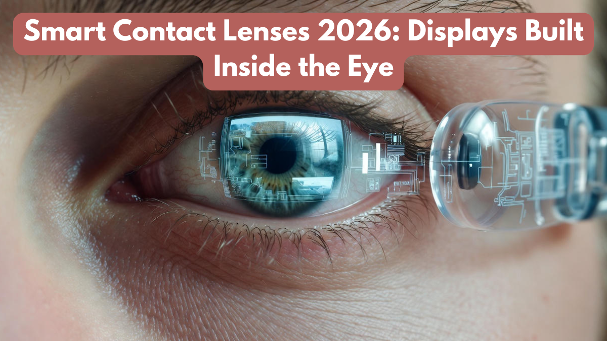 Smart Contact Lenses 2026: Displays Built Inside the Eye