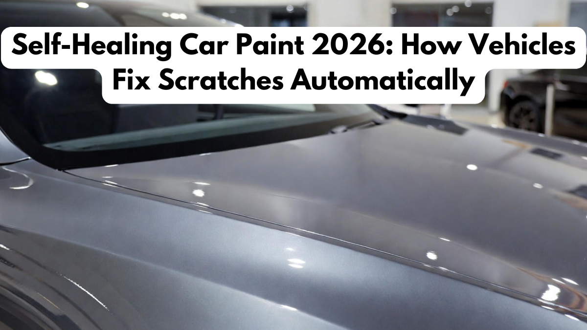 Self-Healing Car Paint 2026: How Vehicles Fix Scratches Automatically