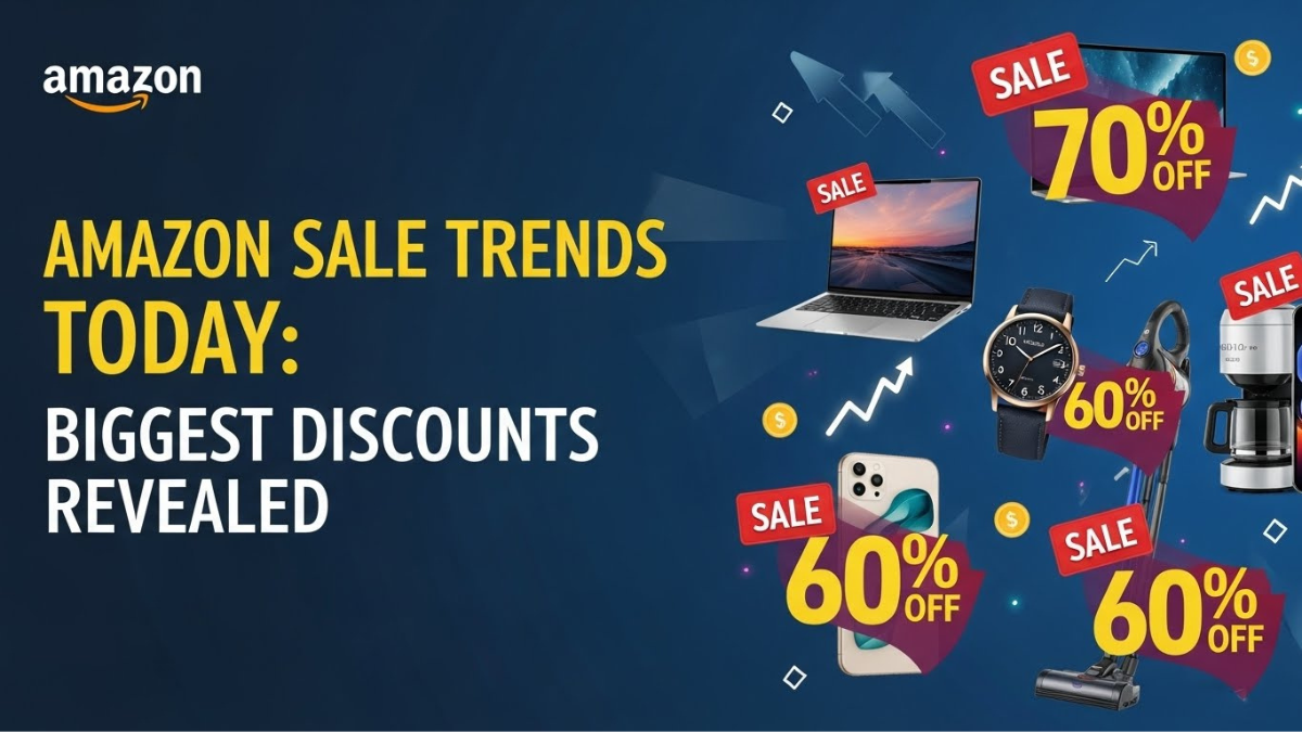 Amazon sale trends today: biggest discounts revealed