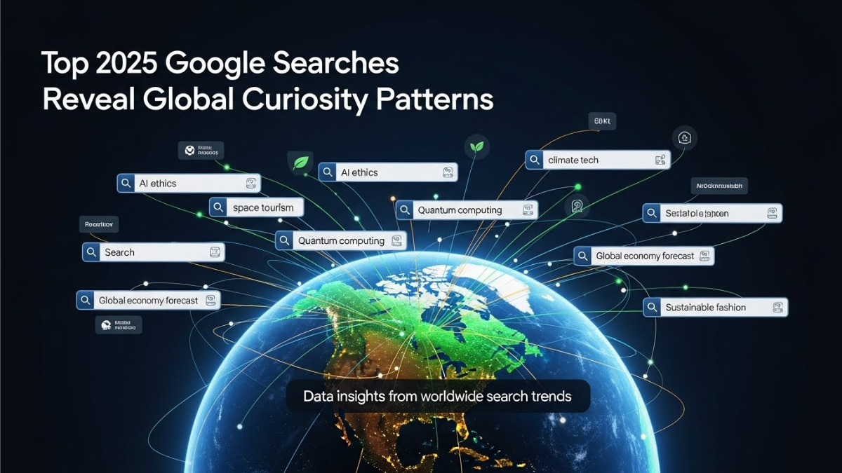 Top 2025 Google searches reveal global curiosity patterns inside