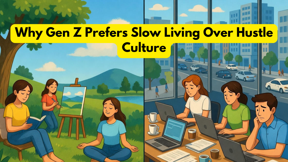 Why Gen Z Prefers Slow Living Over Hustle Culture