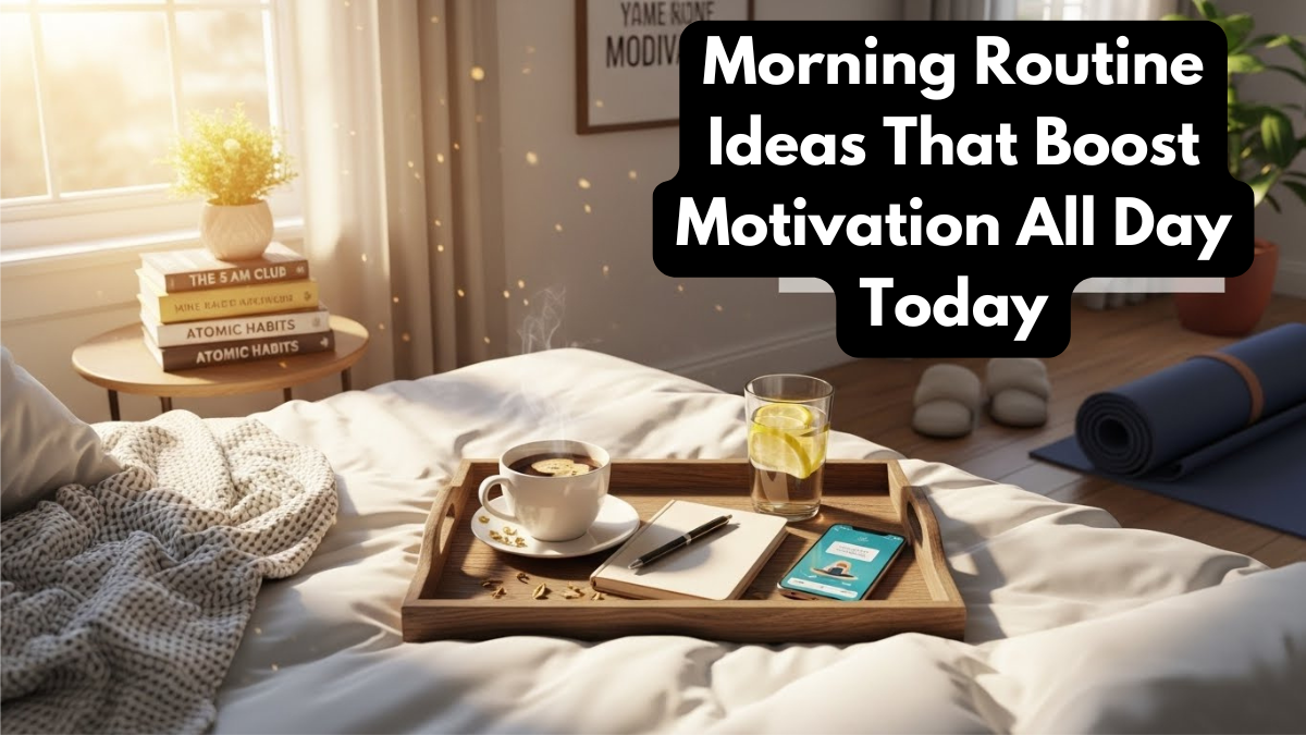 Morning Routine Ideas That Boost Motivation All Day Today