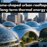 Why dome-shaped urban rooftops might improve long-term thermal energy retention