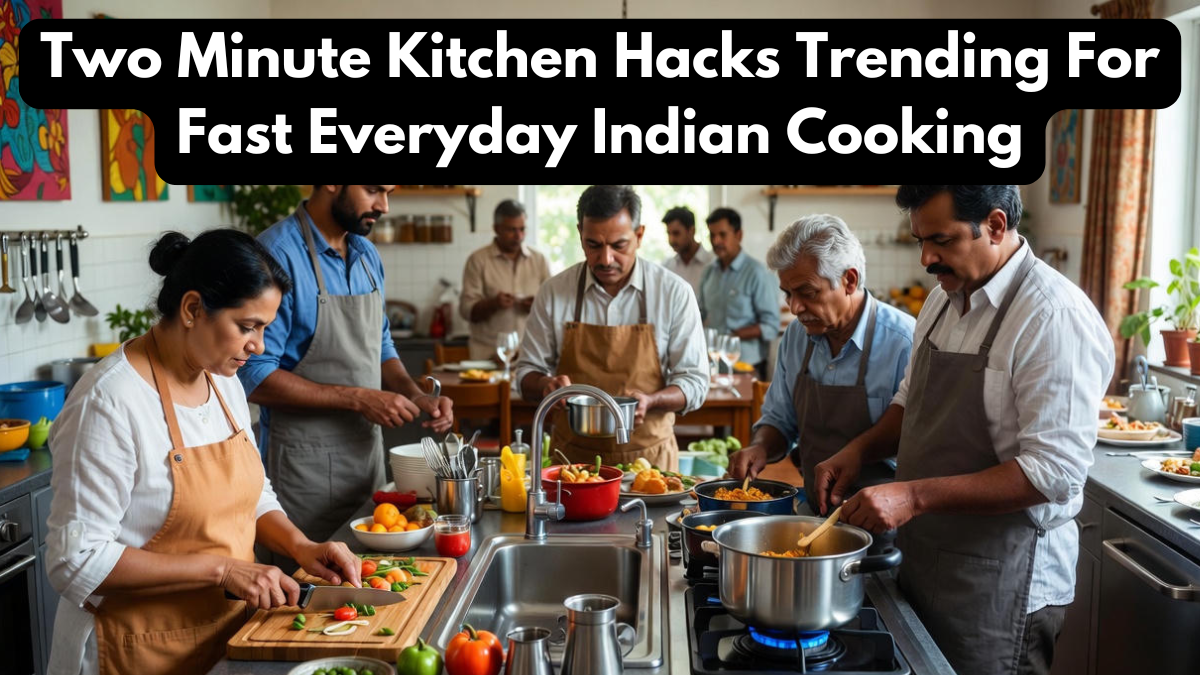 Two Minute Kitchen Hacks Trending For Fast Everyday Indian Cooking