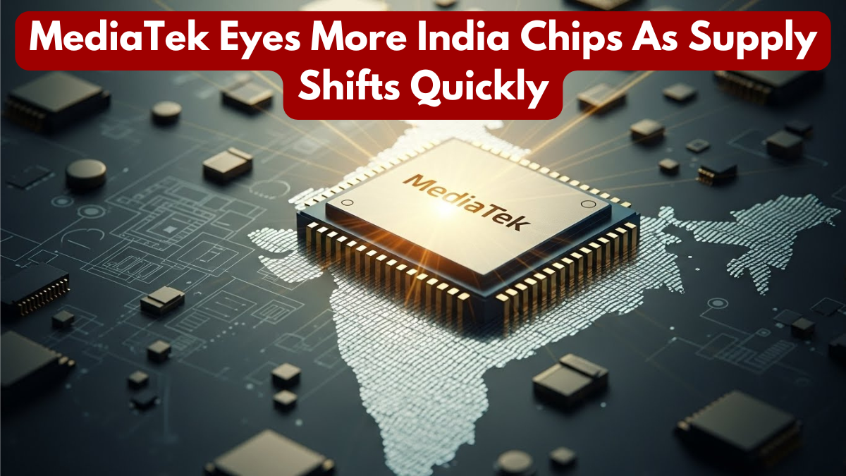 MediaTek Eyes More India Chips As Supply Shifts Quickly
