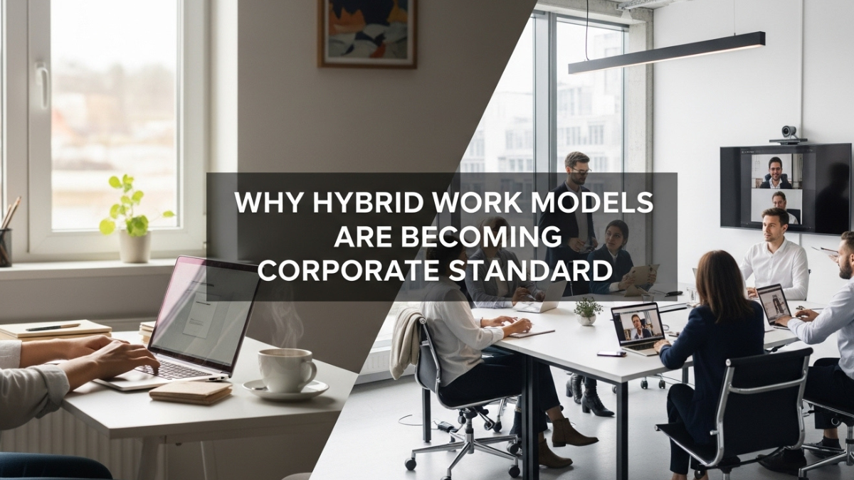Why Hybrid Work Models Are Becoming Corporate Standard