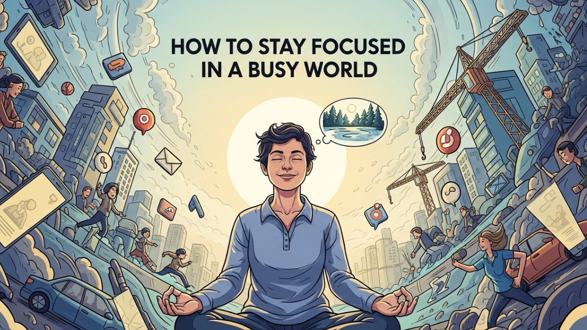 How to Stay Focused in a Busy World