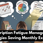 Subscription Fatigue Management Strategies Saving Monthly Expenses