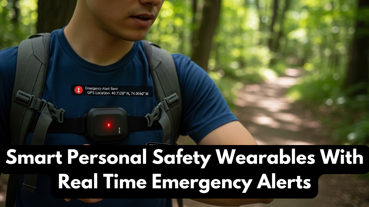 Smart Personal Safety Wearables With Real Time Emergency Alerts