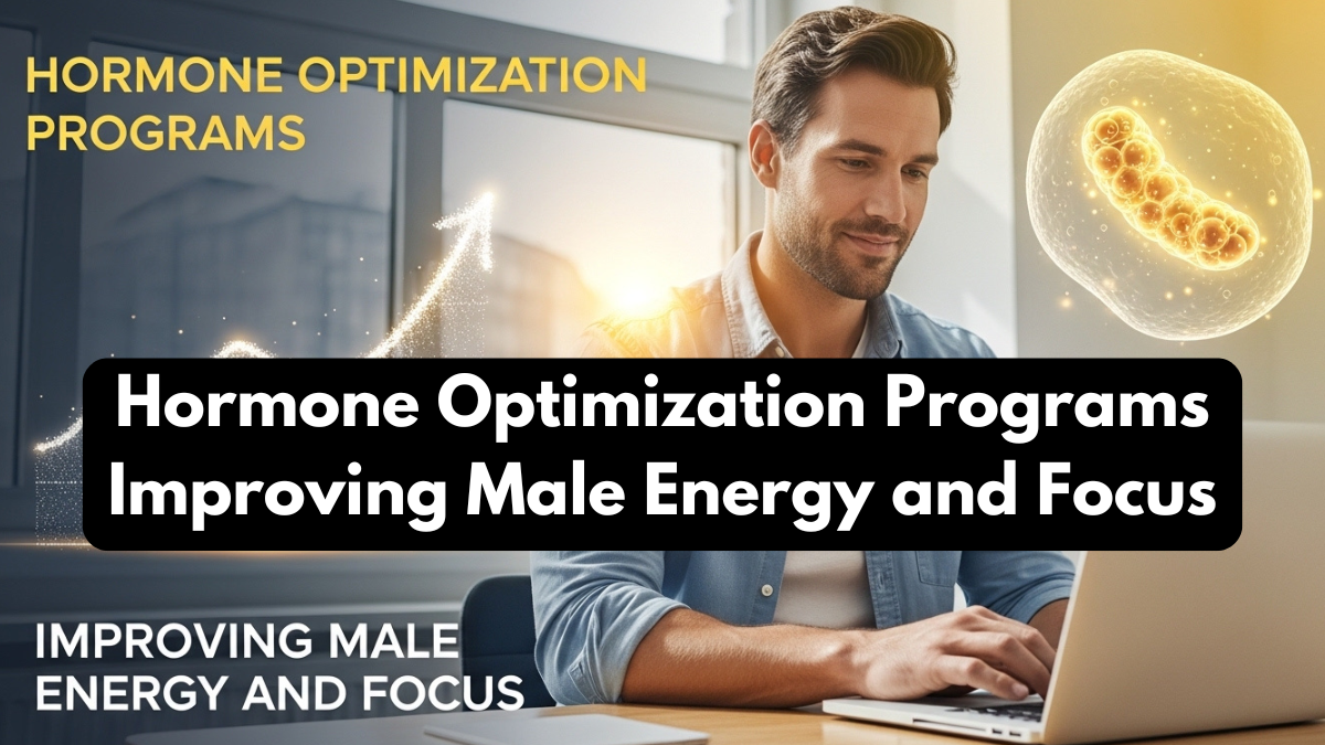 Hormone Optimization Programs Improving Male Energy and Focus