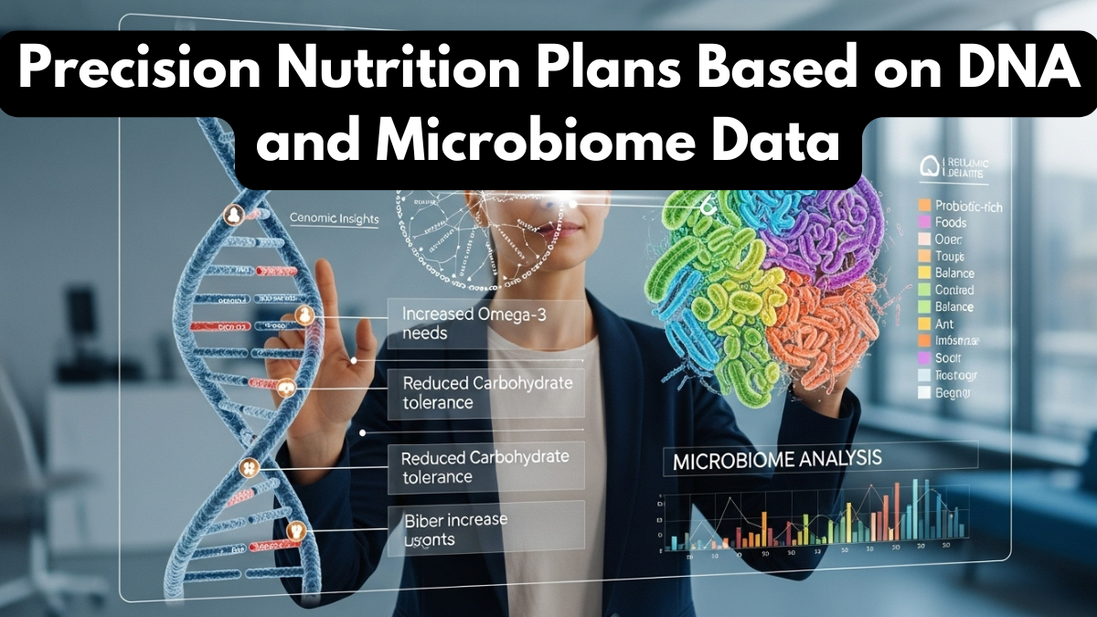 Precision Nutrition Plans Based on DNA and Microbiome Data