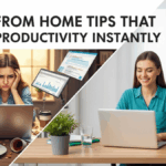 Work From Home Tips That Boost Productivity Instantly