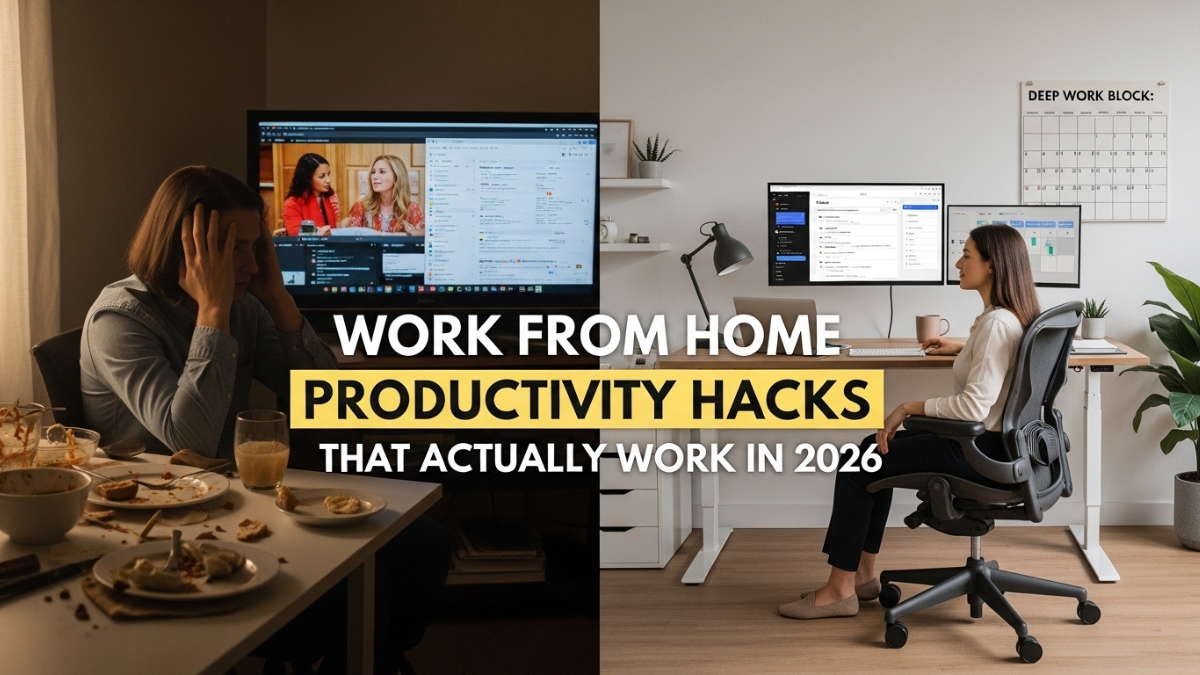 Work From Home Productivity Hacks That Actually Work in 2026