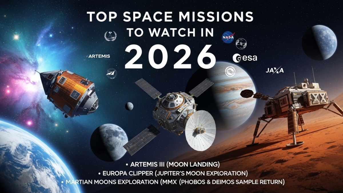 Top Space Missions to Watch in 2026