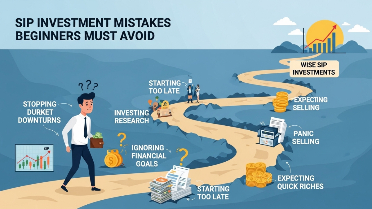SIP Investment Mistakes Beginners Must Avoid