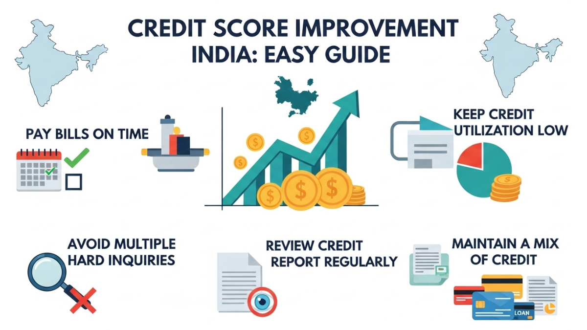 Credit Score Improvement India: Easy Guide