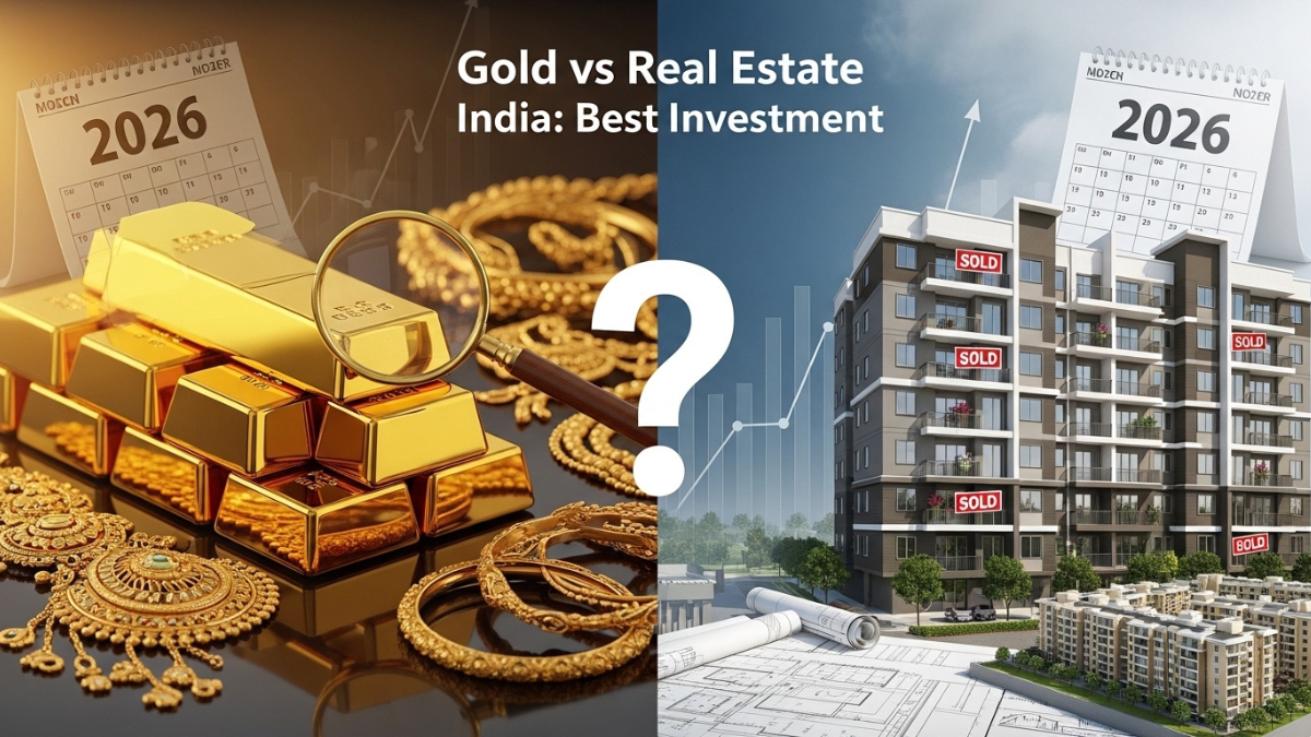 Gold vs Real Estate India: Best Investment 2026