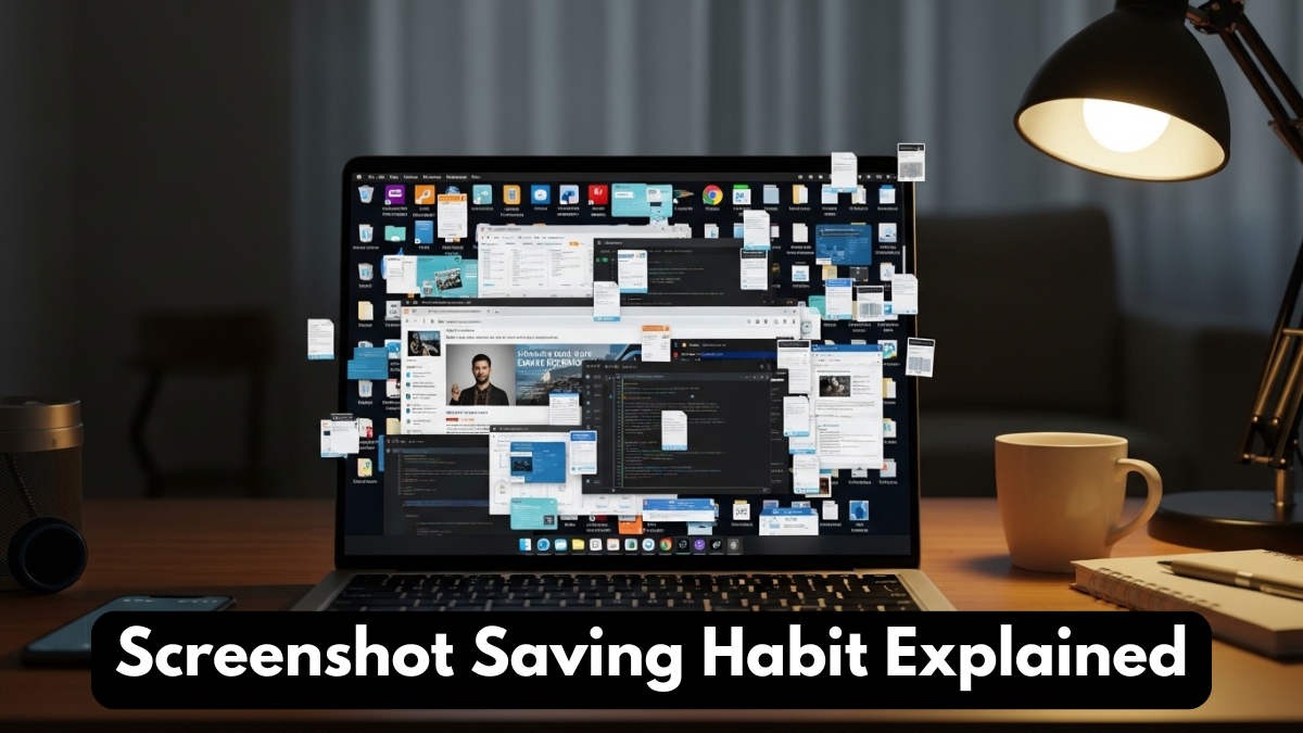 Screenshot Saving Habit Explained