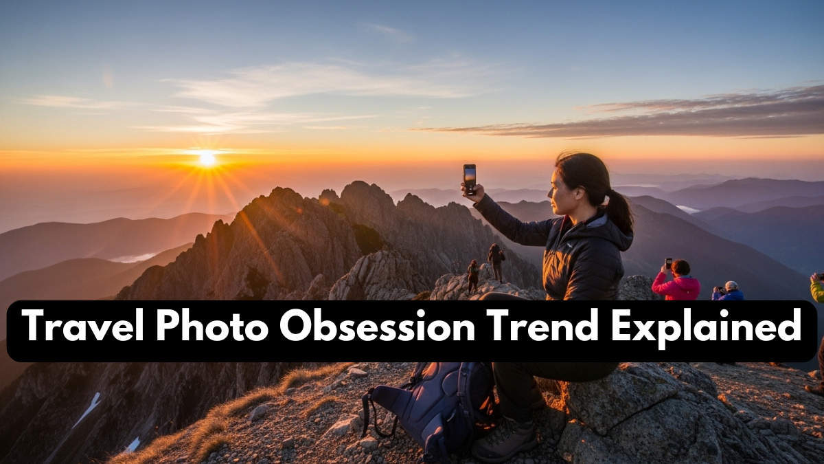 Travel Photo Obsession Trend Explained