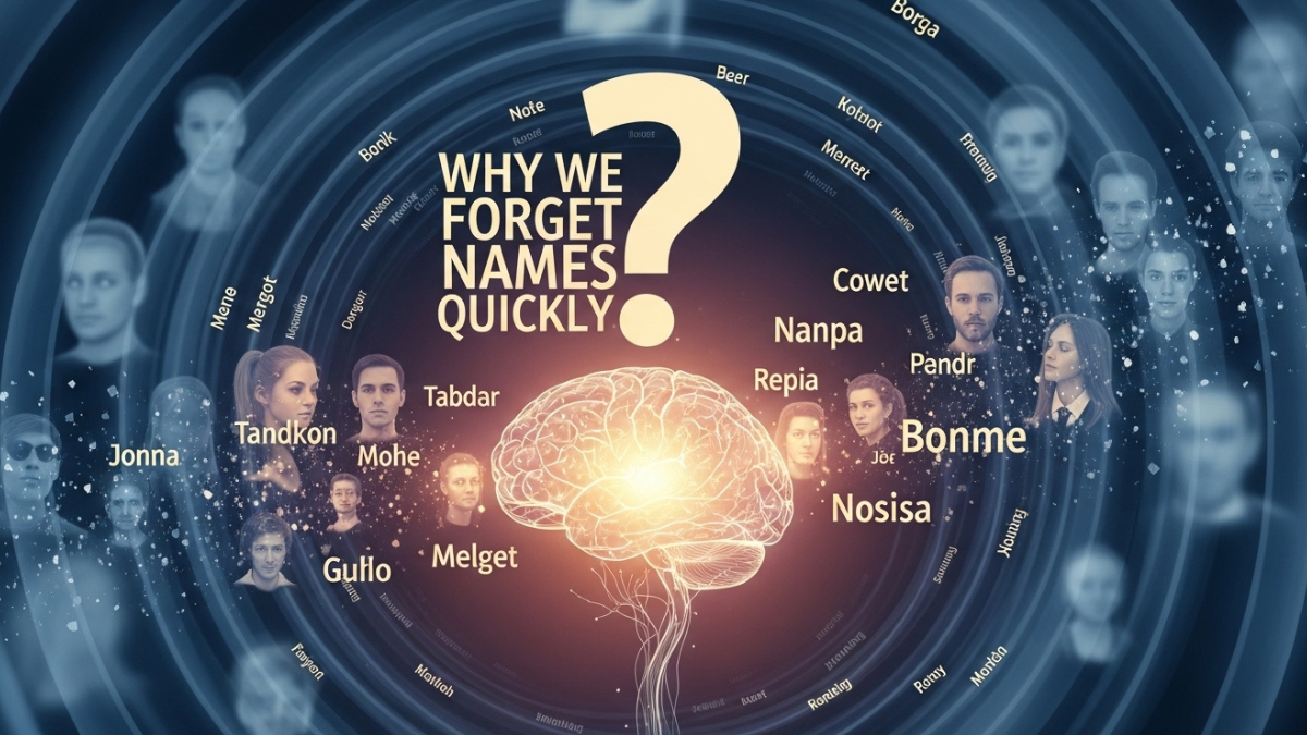 Why We Forget Names Quickly Explained